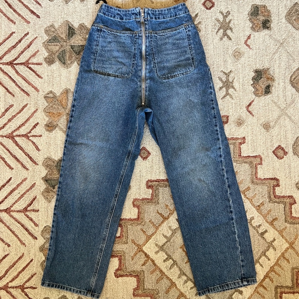 RACHEL COMEY - Zip Front High Waisted Jeans - Size 2